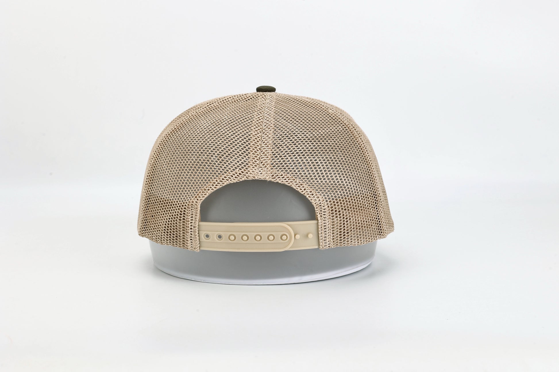 Olive green trucker hat